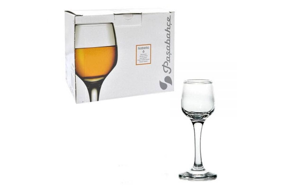 440164-Р Бокал ИЗАБЕЛЛА объем: 60мл по 6шт