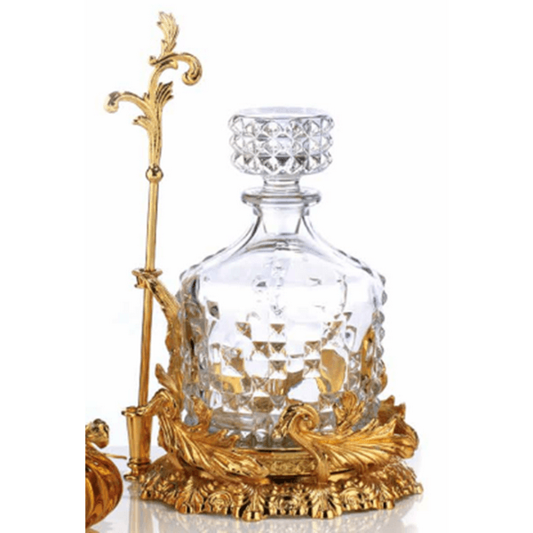 Им-1 Графин для виски на подставке 16*25 см  NCH00108