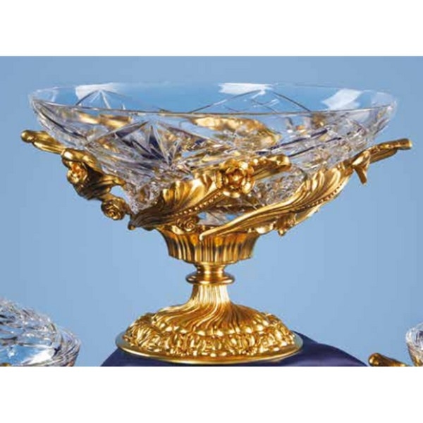 Им-4 Фруктовница на ножке 30*21см WSA10233