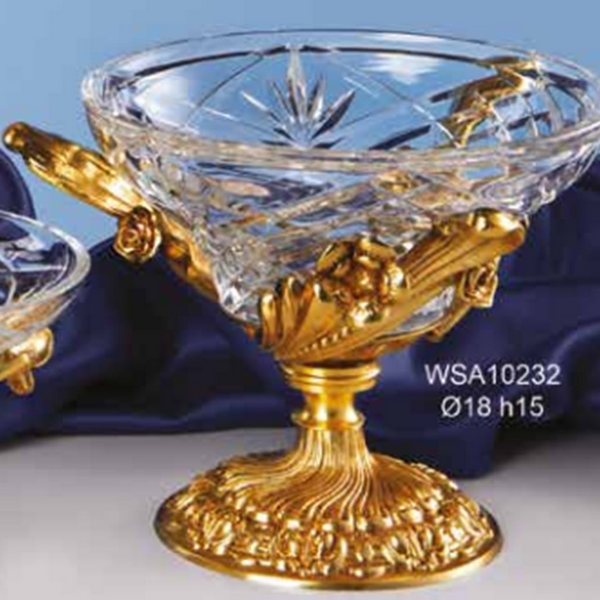 Им-5 Конфетница на ножке 18*15см WSA10232