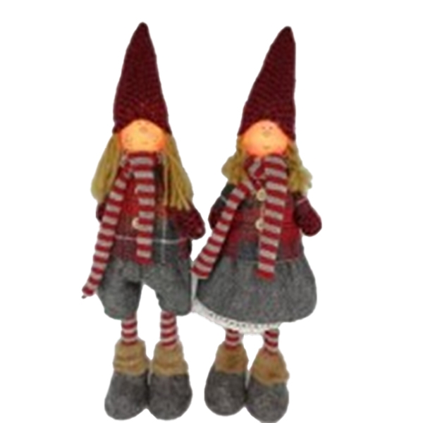 Ри-Нг-568 Декоративная мягкая игрушка "Девочка" WZ23-097S