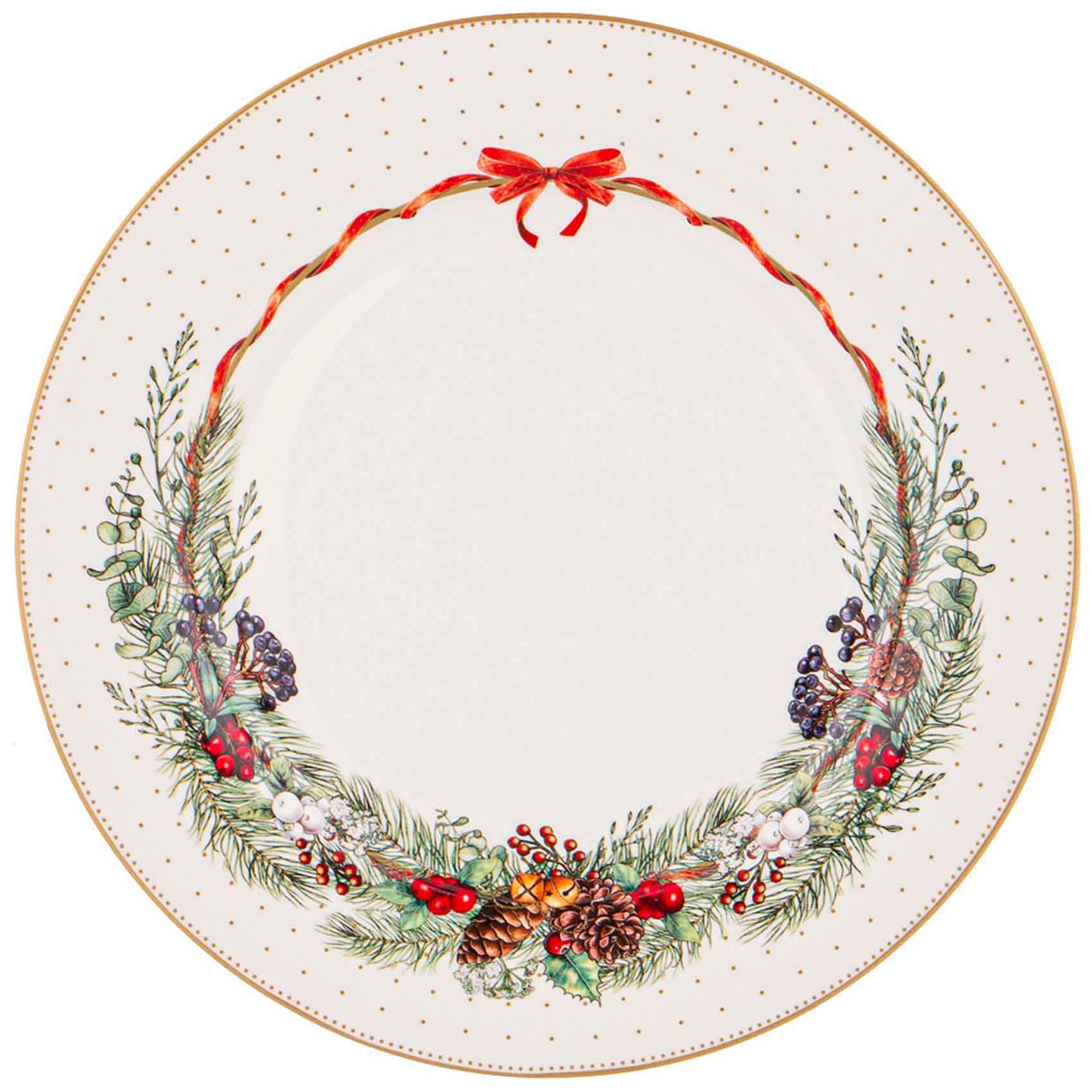 Рос 85-1873 ТАРЕЛКА ОБЕДЕННАЯ LEFARD "CELEBRATION" 27СМ