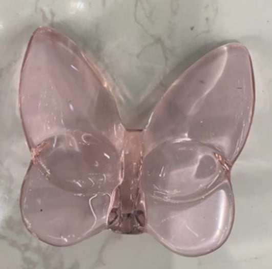 Ри-49/847/роз Декор "Бабочка" 3*7.2*7.5 FYLZ-173