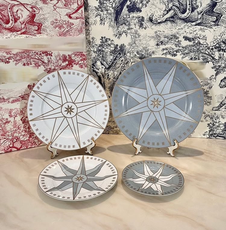 ГК-11 Люкс.Китай.Набор тарелок DIOR