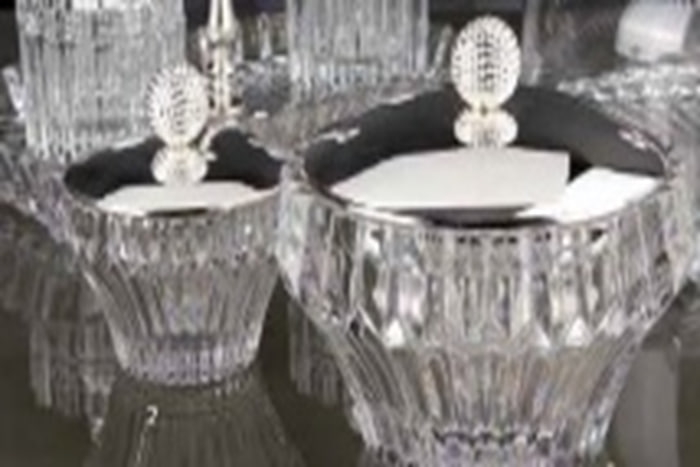 Рг-11828 Италия.Ваза конфетница с крышкой Хрусталь SC11828