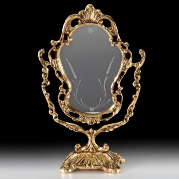 Гв-4880 Зеркало настольное 30*19 см бронза Virtus