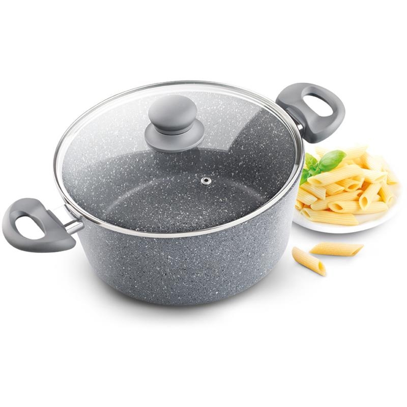 LT 1189 Кастрюля с мраморным покрытием FLINT Lamart 4 л