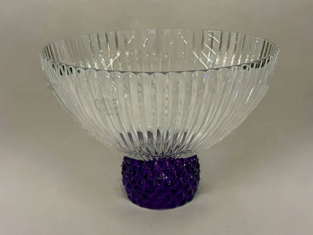 MF7341/22 Франция.Вазочка с шаром.Хрусталь