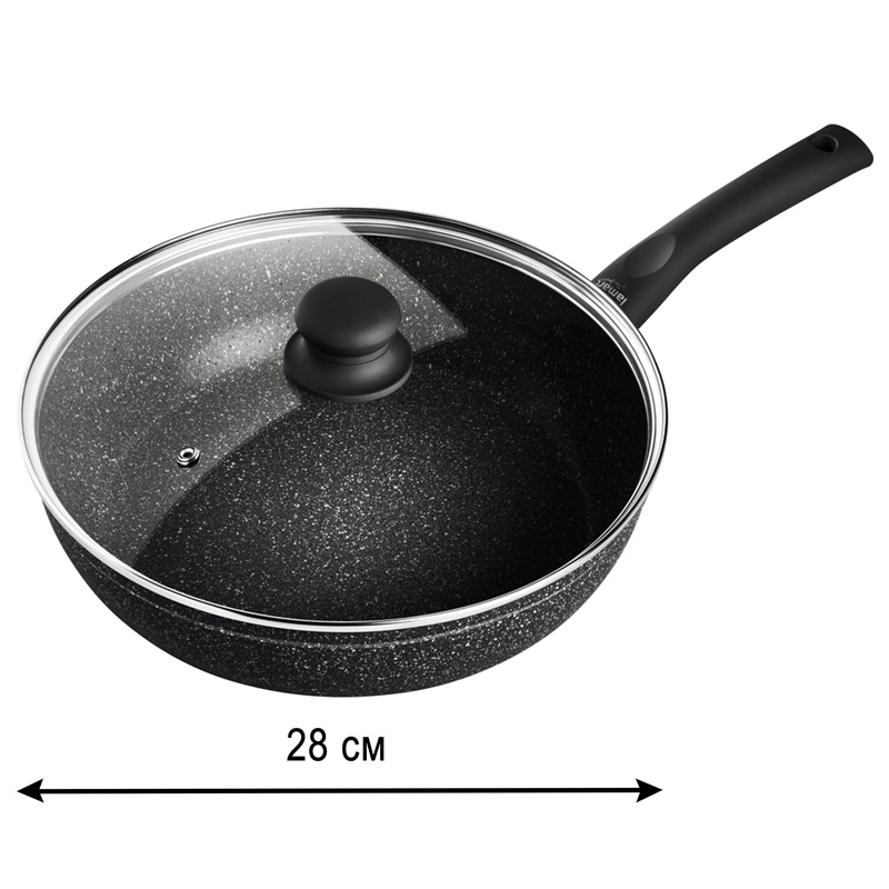 LT 1142 Сковорода из сплава аллюминия Lamart 28см