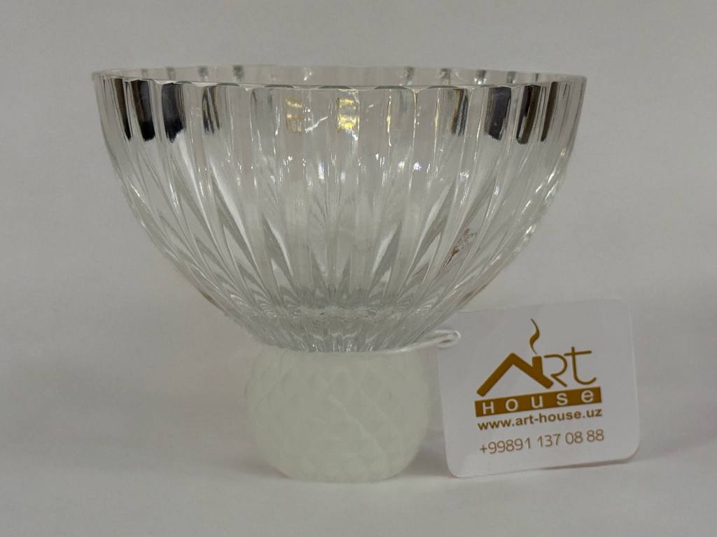 MF7341/S Франция.Вазочка с шаром.Хрусталь