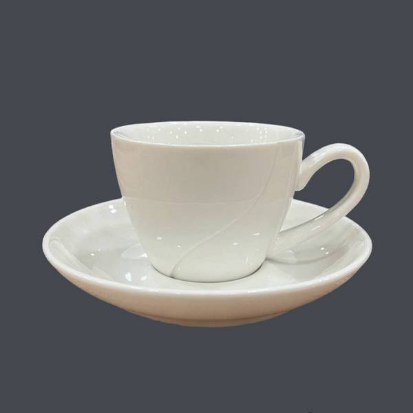 PD2055 Чашка с блюдцем из фарфора 250ML