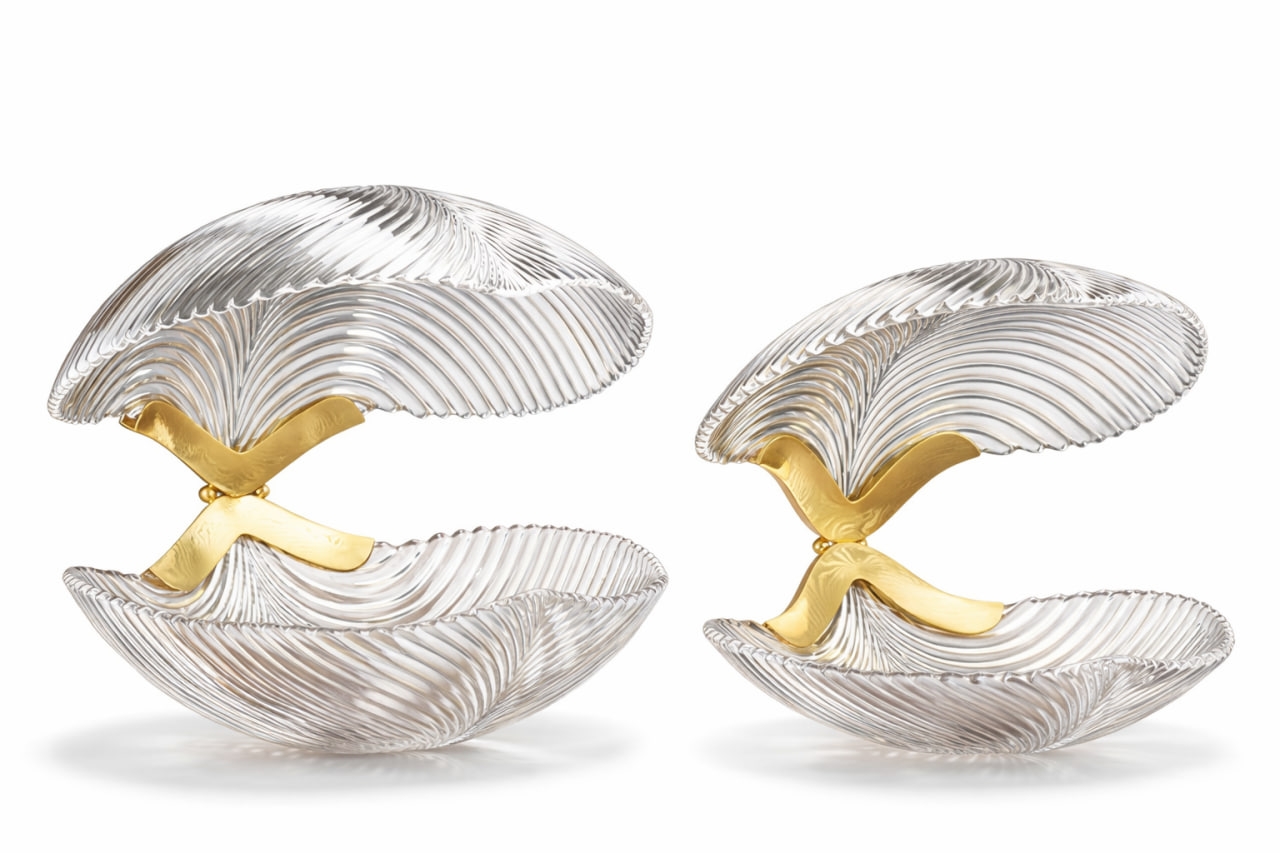 CR-4 Италия.Ракушка Хрусталь 25cm GG11739