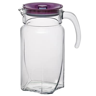 4354400-Р Кувшин с фиолетовой крышкой PASABAHCE LUNA 4354400ф 1750мл 1шт