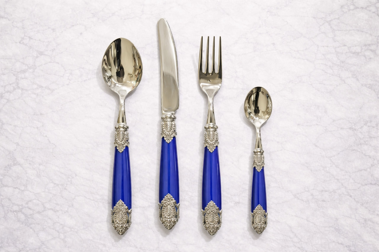 Дд-143 Набор столовых приборов на 12 перс "France ISCHIA SHINE"49 ПР CD49FRCSS/B L Domus Design