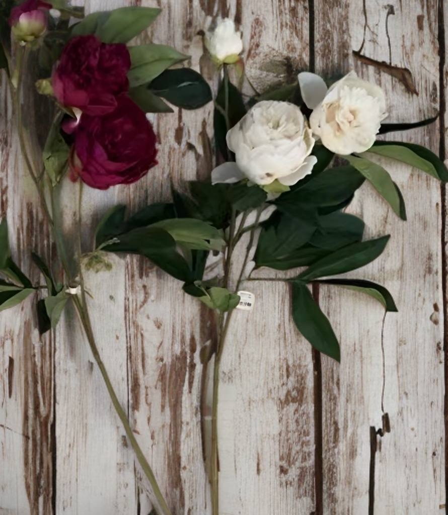 Ри-60/107 Искусственная ветка Пионы 251806000405