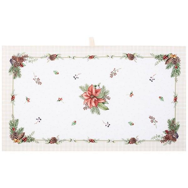 Рос 850-733-6 ПОЛОТЕНЦЕ "CELEBRATION",40Х70СМ, 100% ХЛОПОК,БЕЖЕВЫЙ,ТВИЛ, КЛЕТКА