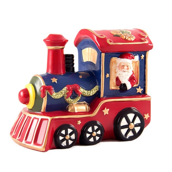 214332 Копилка "Новогодний паравоз"