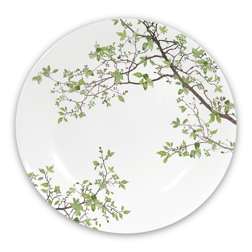 Ил-094397 Фарфоровая десертная тарелка "ПРИРОДА" 19 см  1083 NTRA