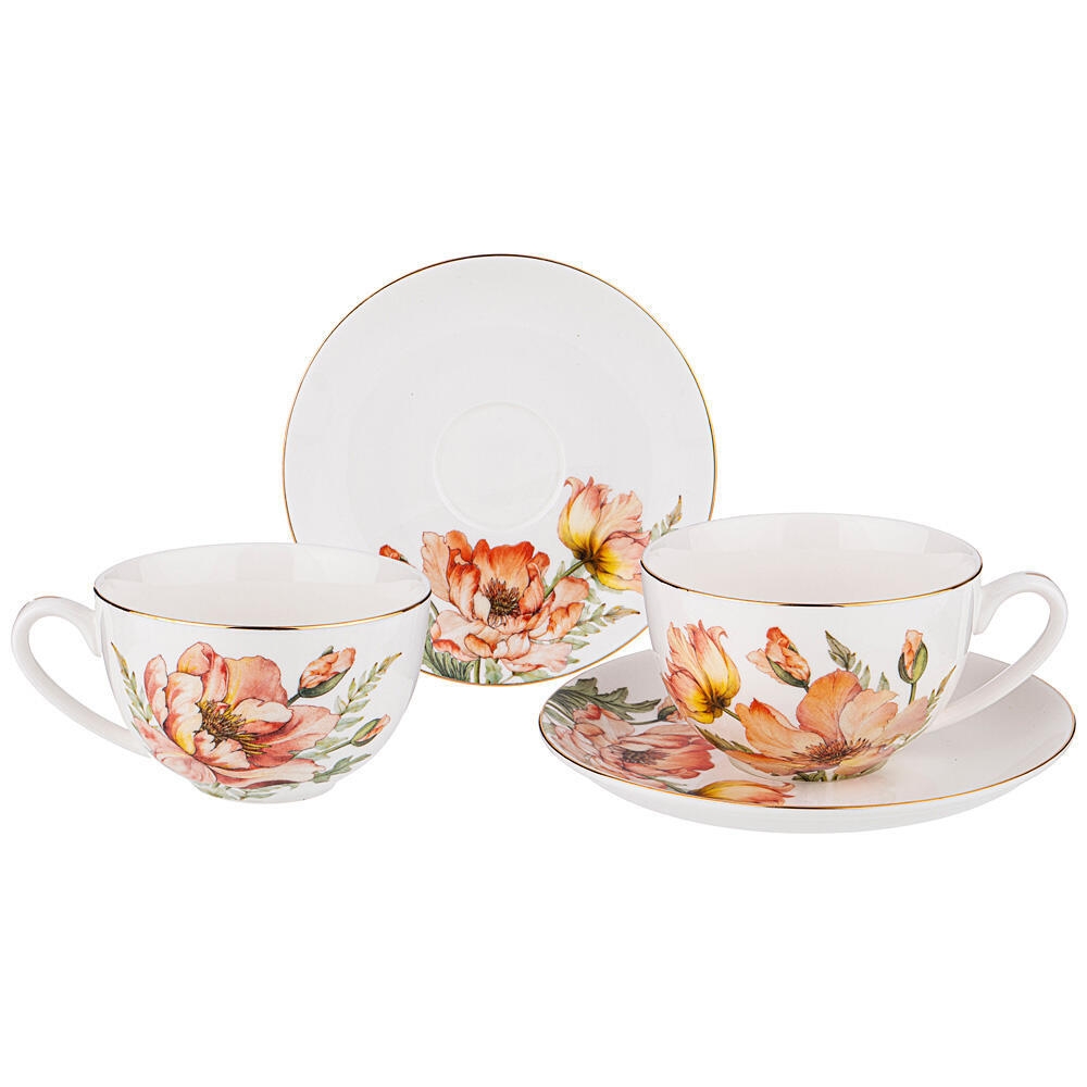 Рос 590-421 ЧАЙНЫЙ НАБОР LEFARD "SENSE" НА 2 ПЕР. 4 ПР. 280 МЛ