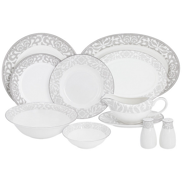 Р-2023/113 Обеденный сервиз 27 предметов на 6 персон "Айседора" AL-1004/27-E11