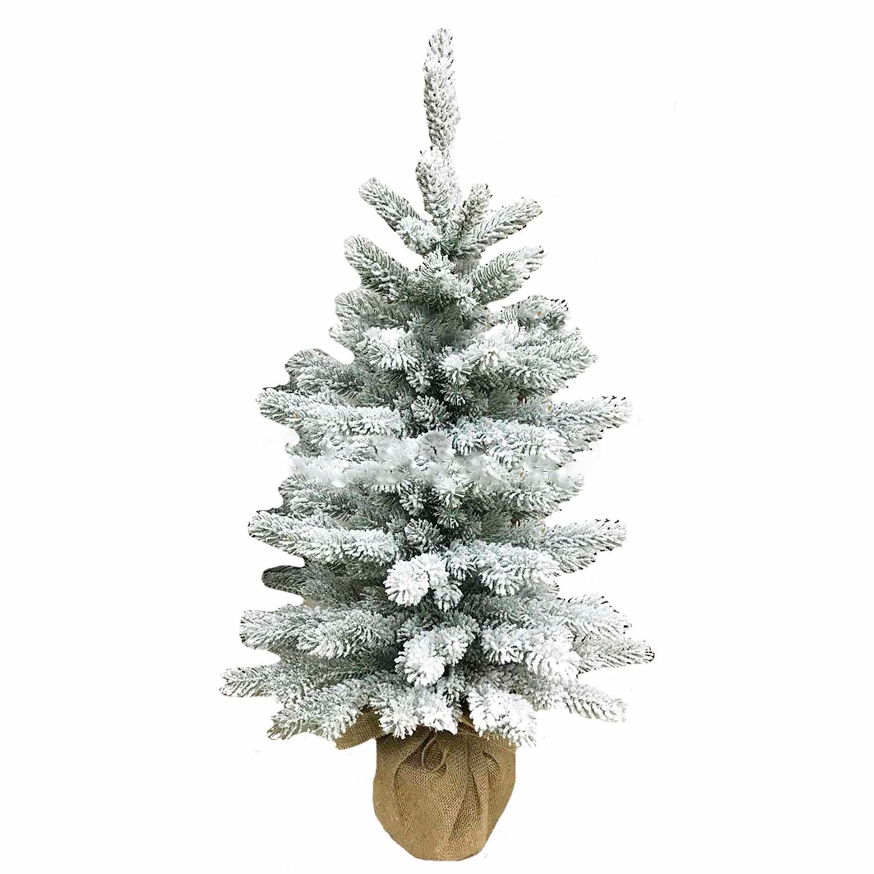 ТР-1/53 CF577744 Горная Ель (мешковина) 1,22 м 4 FT.FLOCK DELUXE METRO MOUNTAIN TREE(W/BURLAP)