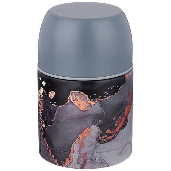 Рос 709-100 ТЕРМОС ВАКУУМНЫЙ AGNESS С ШИРОКИМ ГОРЛОМ, 500 МЛ, СЕРИЯ FANTASY, КОЛБА ИЗ НЕРЖ. СТАЛИ, УДОБНАЯ КРЫШКА-ЧАШКА