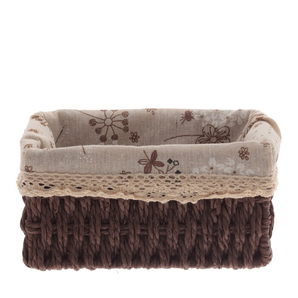 Ри-49/405/3 Корзина плетённая мал 19*13*8  B2154-29 S/3 1 шт