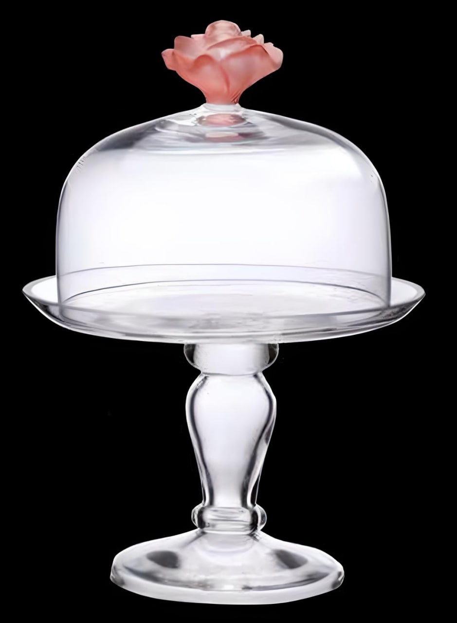 CR-15/роз Италия.Тортница Хрусталь MILANO-46