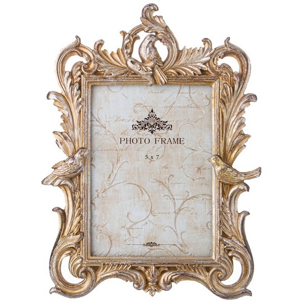Рос 504-368 ФОТОРАМКА КОЛЛЕКЦИЯ "РОКОКО", 21,2*2,3*28,5CM
