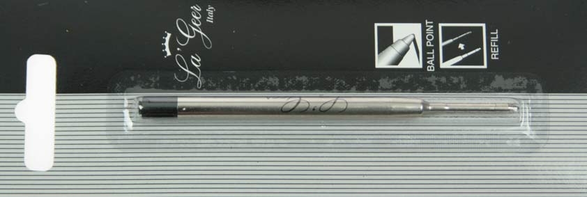 50191-BP  Стержень для шариковой ручки "LA GEER" в блистере, чёрный (стрежни для шариковых ручек)