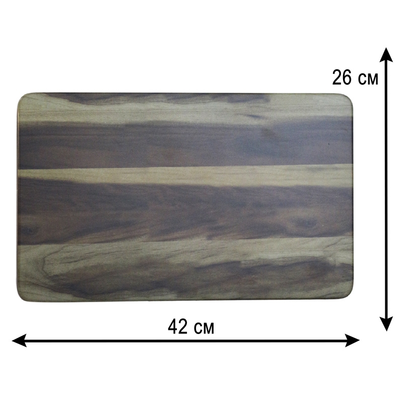 М-1097  Тарелка прямоугольная из пластика  16.5" 55165 (тарелки меламиновые прямоугольные)