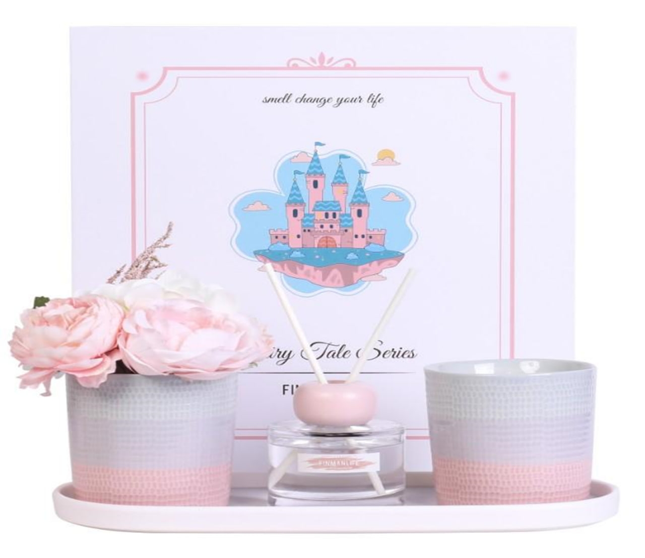 Ри-49/966 Подарочный арома набор «Сказка» розовый (FMTH-1010A)