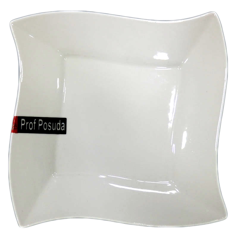 PD693 Тарелка-салатница квадратная "8"  21см