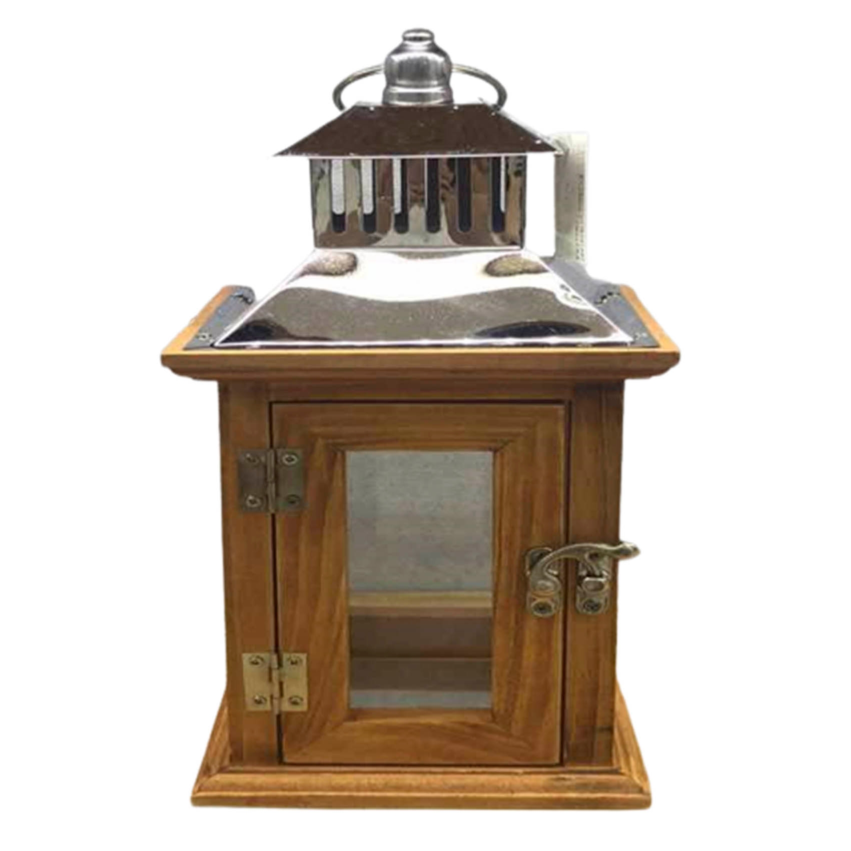 Ри-49/411 Фонарь для свечей декоративный в белом цвете KX18012