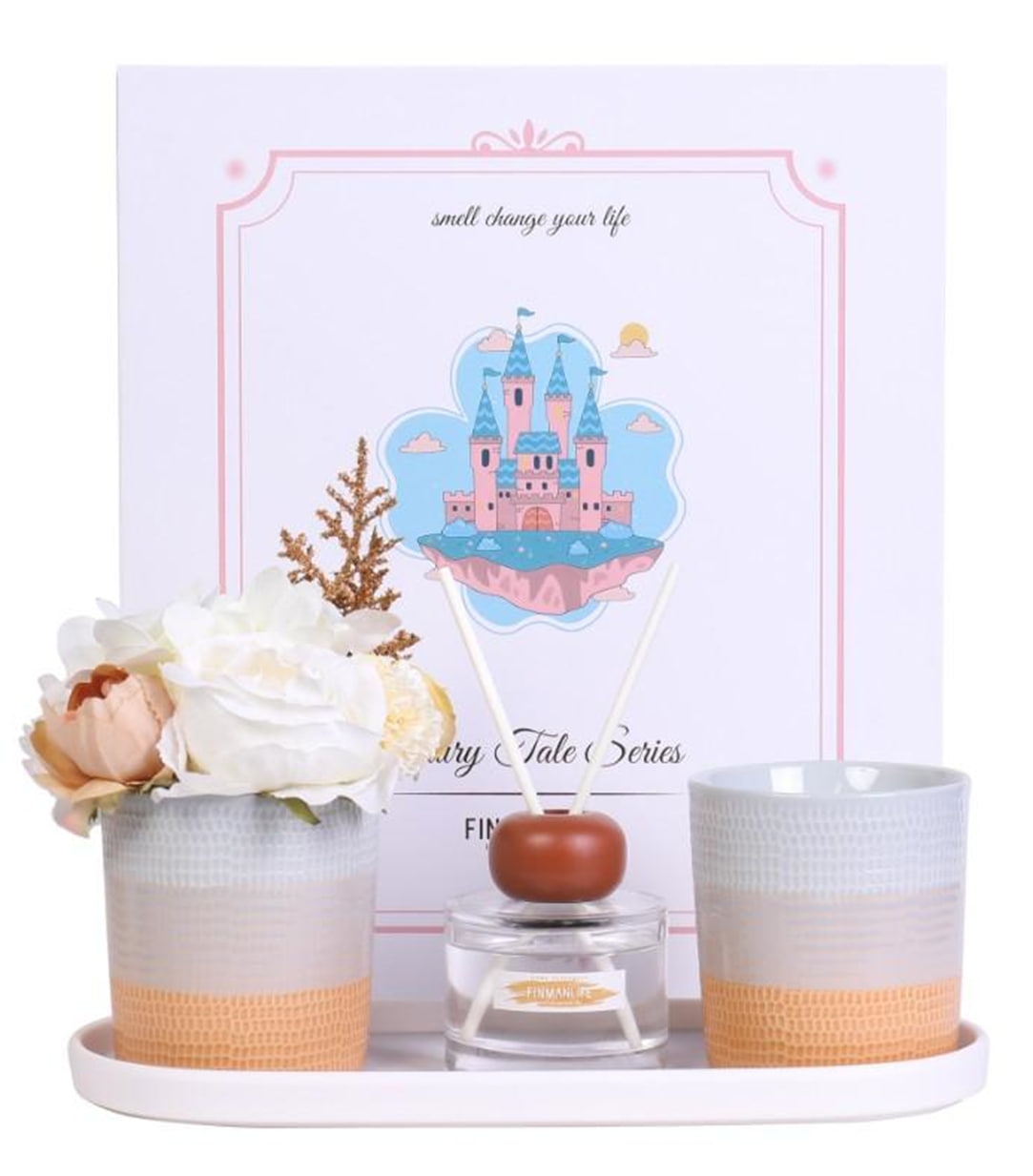 Ри-60/54 Подарочный арома набор «Сказка» желтый (FMTH-1010C)