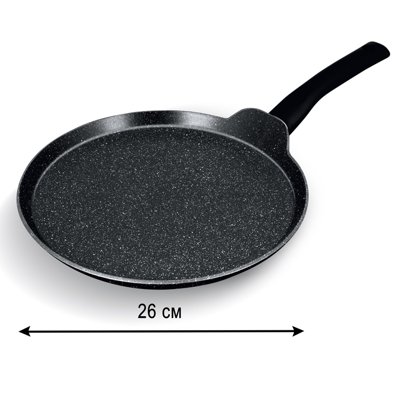 LT 1141 Сковорода для блинов из сплава аллюминия Lamart 28см