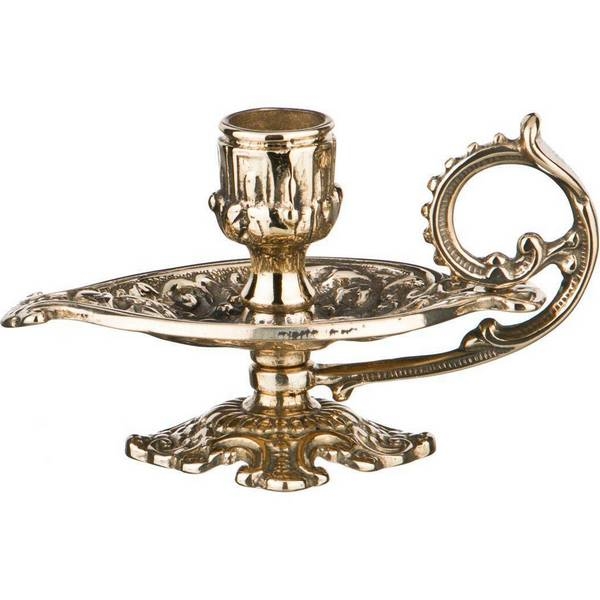 Рос 333-058 ПОДСВЕЧНИК ВЫСОТА=8 СМ. ДЛИНА=13 СМ