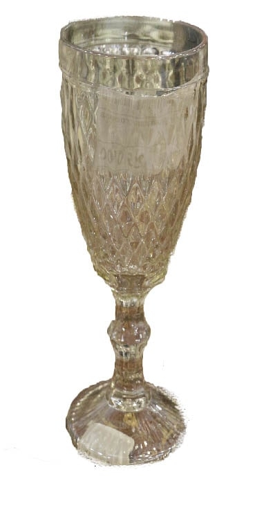 БКС-2022с/С Арома свеча в фужере декор стекло шт