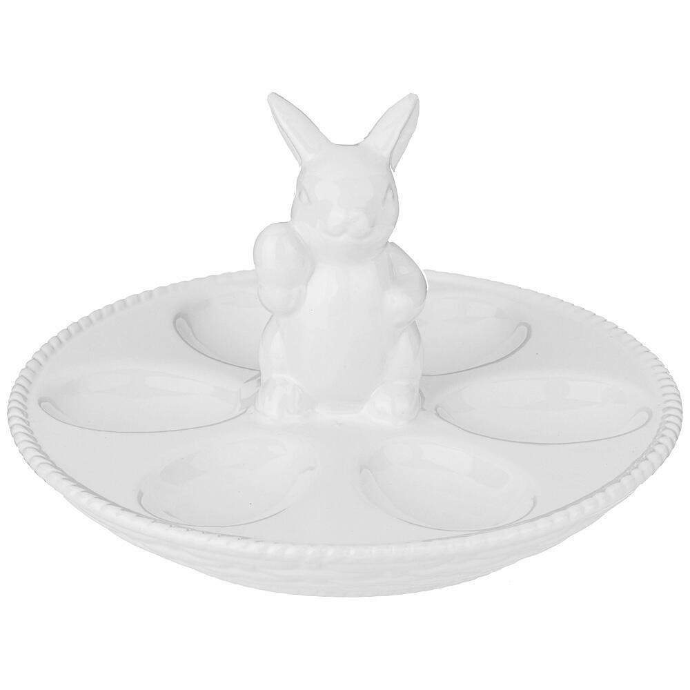 Рос 782-249 ТАРЕЛКА ДЛЯ ЯИЦ "ГЕРМЕЛИН" 18*18 СМ. ВЫСОТА=11.5 CM