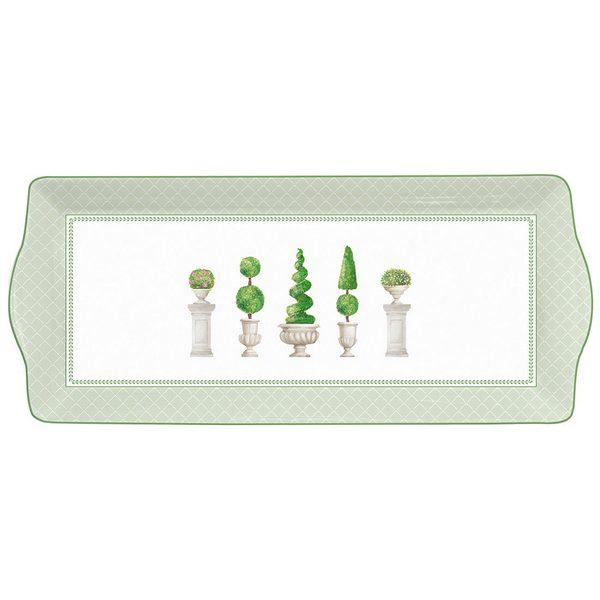 Ил-135694 Блюдо сервировочное фарфоровое 35х15 см TOPIARY 1109 TOPY