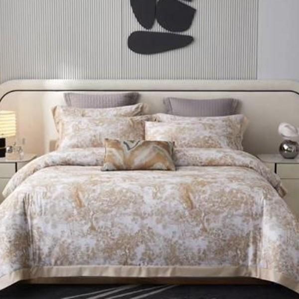 КПГ-361/беж Постельное белье DIOR Евро 200*230/ 250*250/ 50*70-2 бежевый 100% Люкс Сатин (плотность 100)