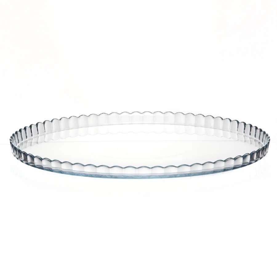 10345-Р Тарелка ПАТИССЭРИ разм: 322мм (тарелки круглые штучные стеклянные)
