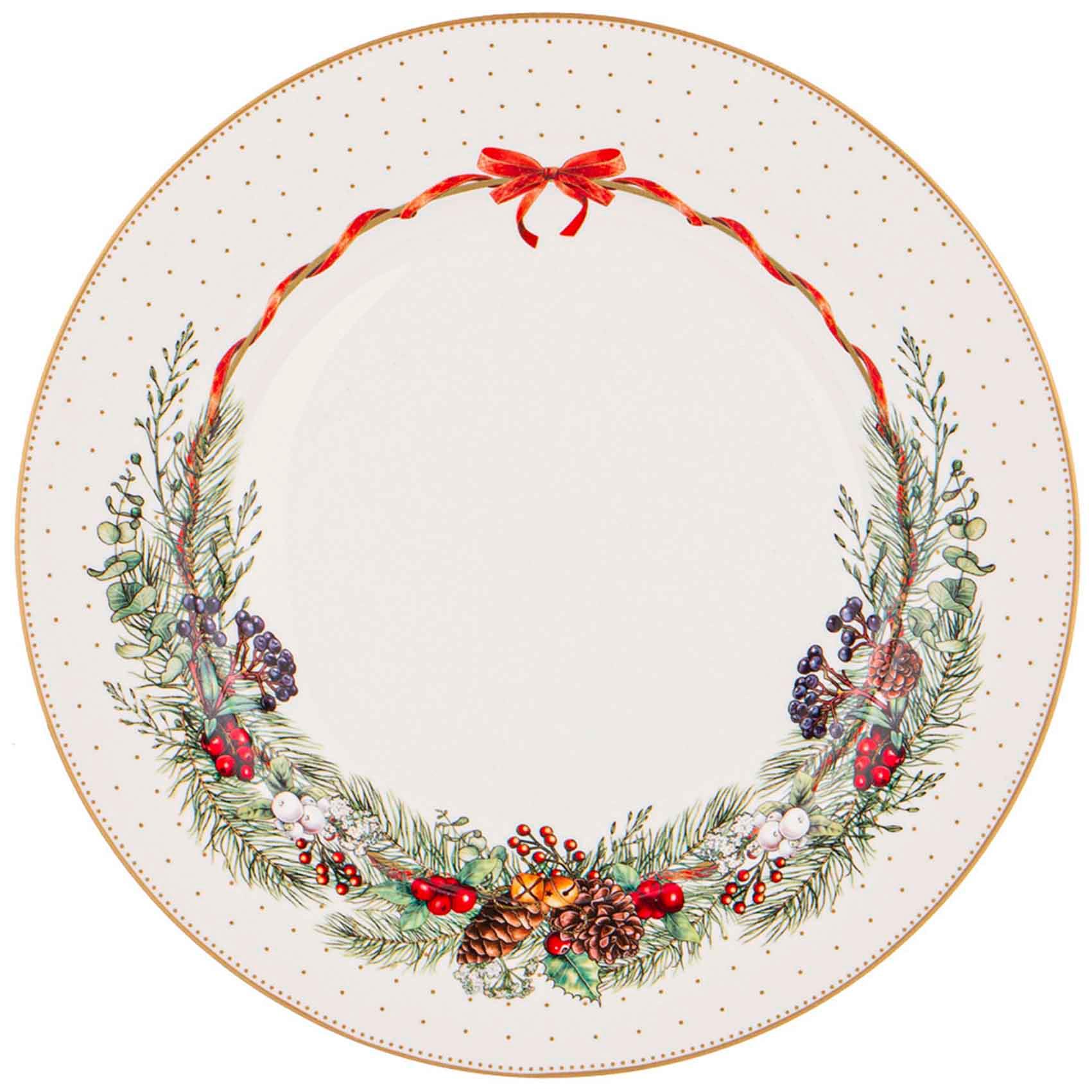 Рос 85-1873 ТАРЕЛКА ОБЕДЕННАЯ LEFARD "CELEBRATION" 27СМ