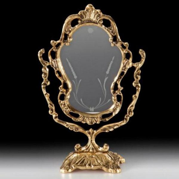 Гв-4880 Зеркало настольное 30*19 см бронза Virtus