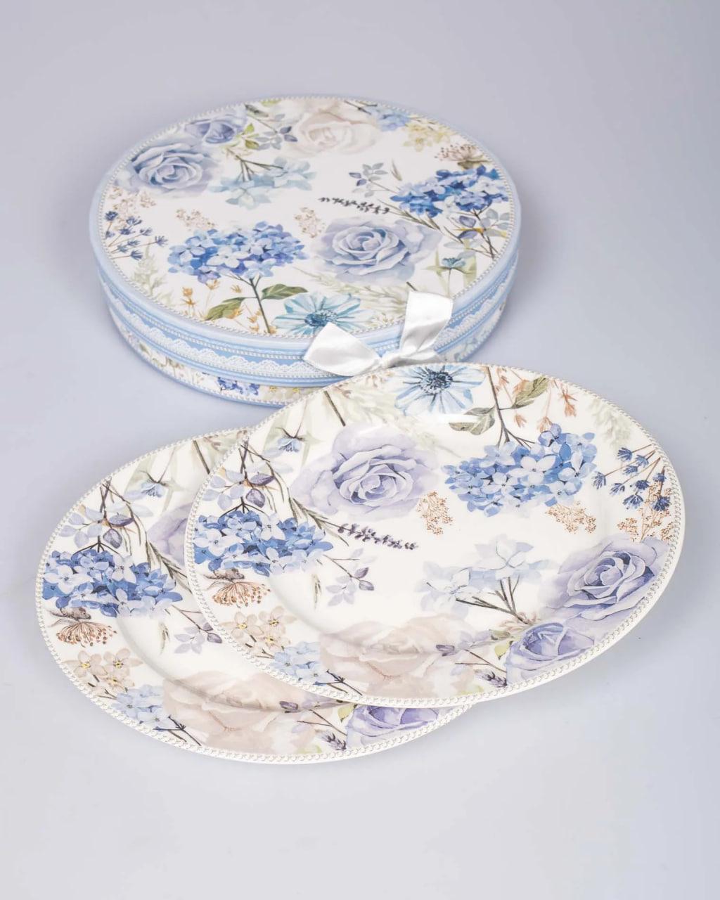 Ри-60/1 Набор тарелок из 2х шт 7.5"Гортензия"LC021S2/220
