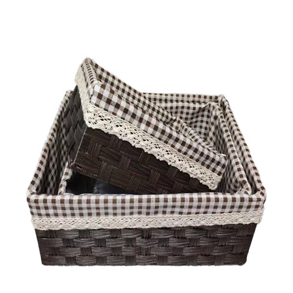 Ри-49/646/1 Корзина плетеная больш 42*30*15  B1803-29 S/2