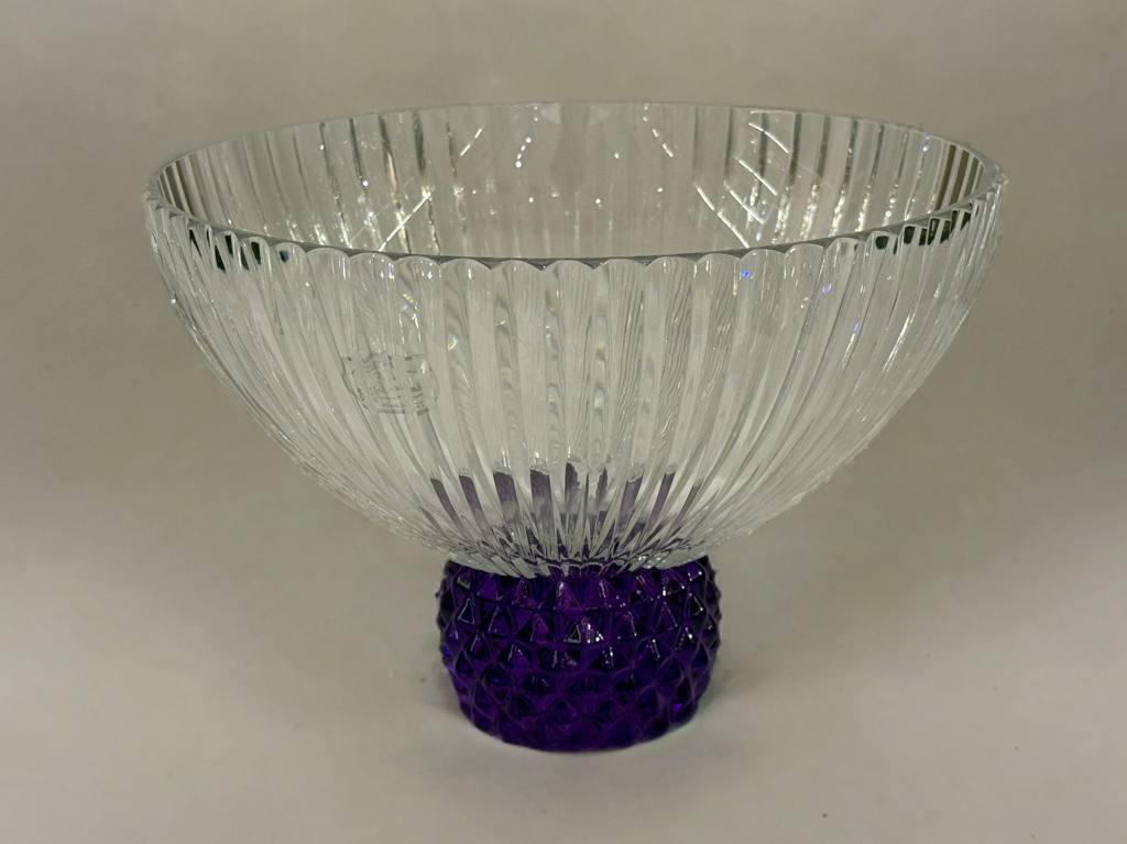 MF7341/22 Франция.Вазочка с шаром.Хрусталь