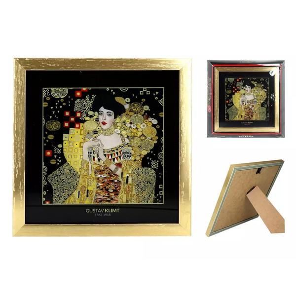 Хп-262-9023 Картина - Г. Климт, Адель 21*21 см (CARMANI)