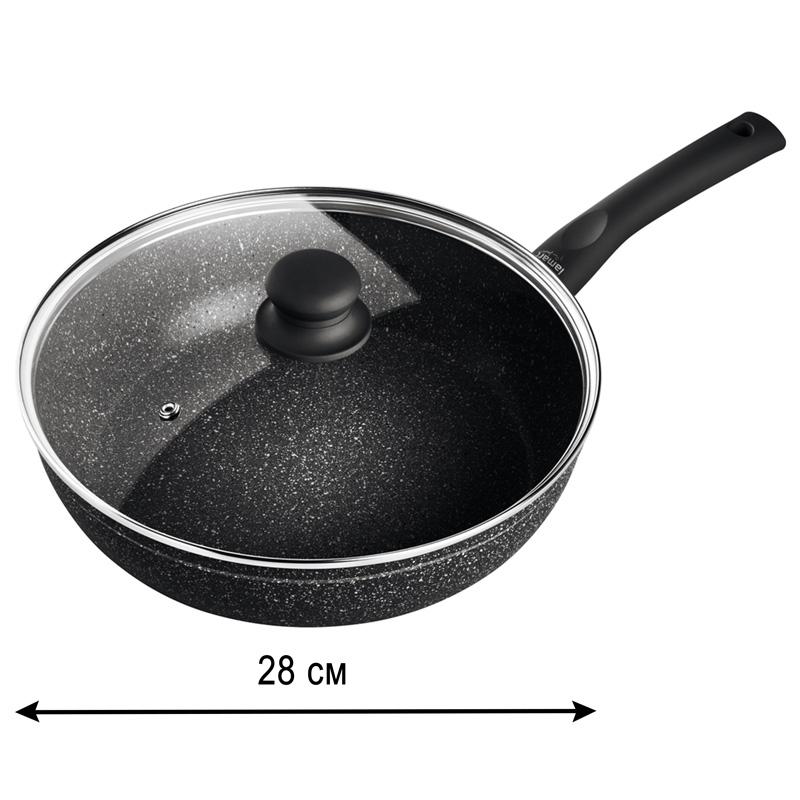 LT 1142 Сковорода из сплава аллюминия Lamart 28см