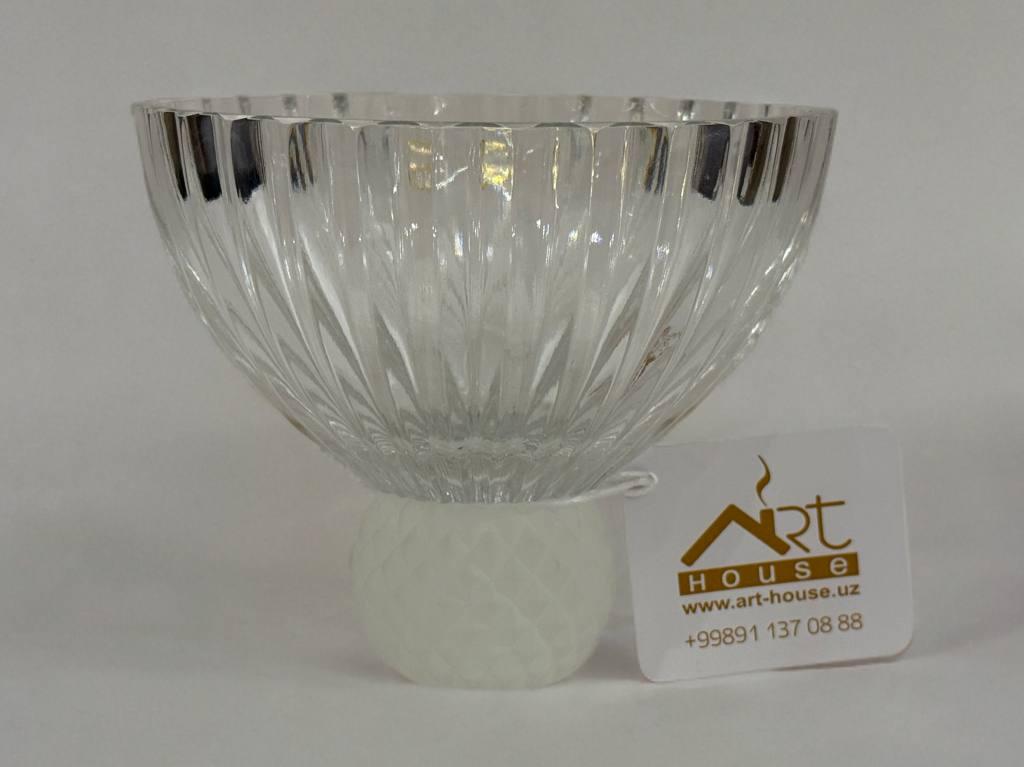 MF7341/S Франция.Вазочка с шаром.Хрусталь